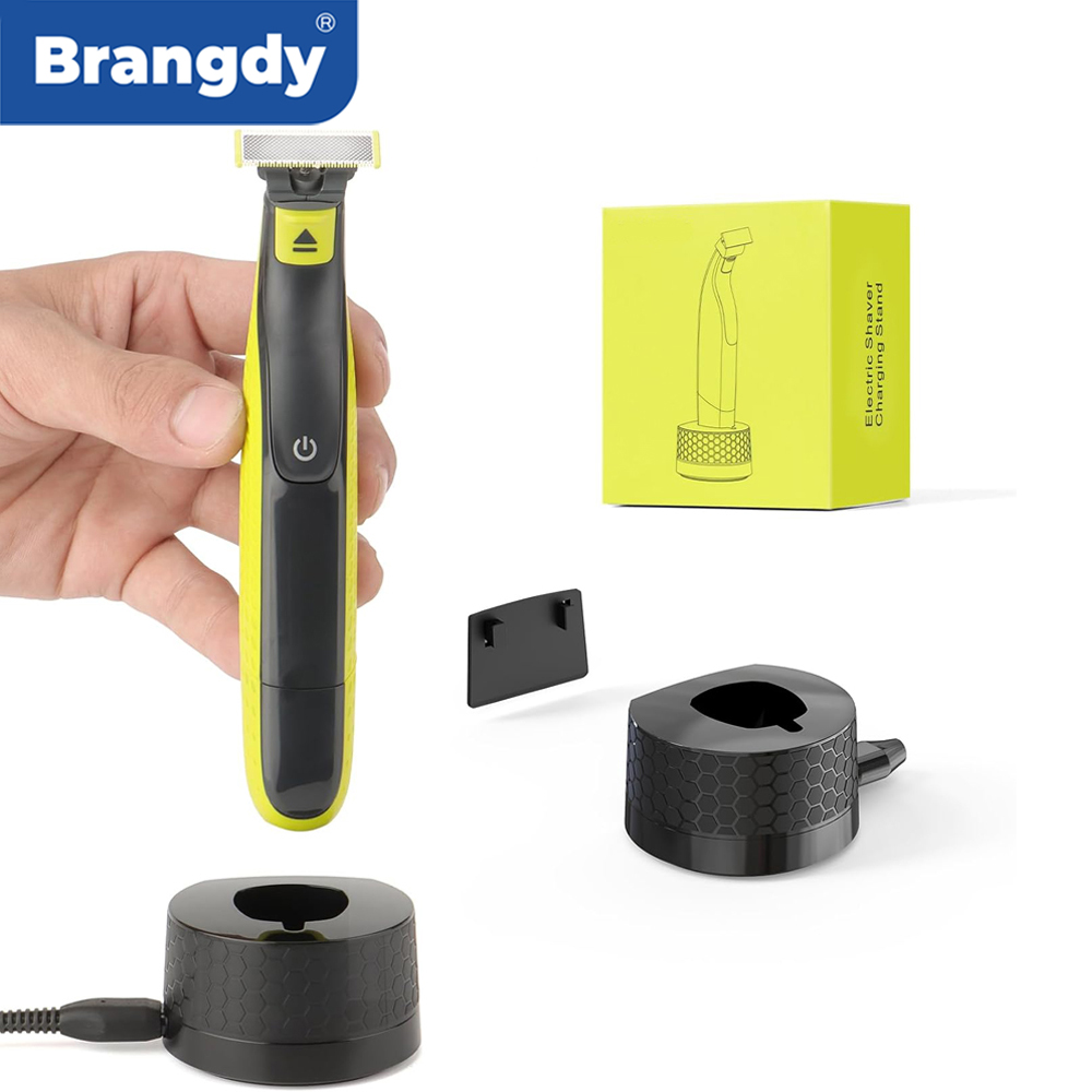 Men'S Grooming Shaver - Brangdy Duvara Monte Şarj Tabanı Şarj