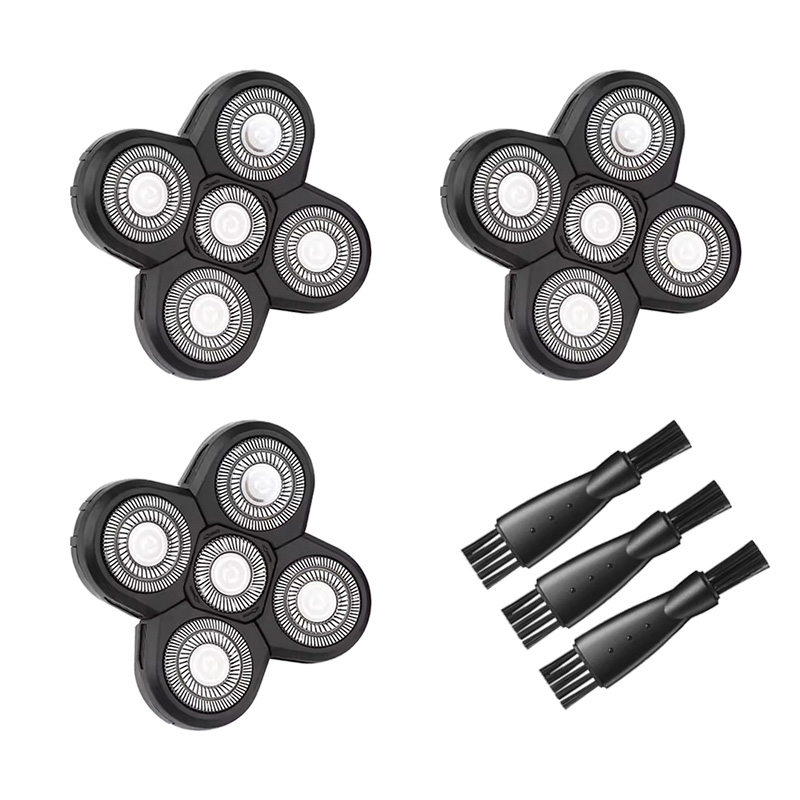 Men'S Grooming Shaver - 5 bıçaklı döner kafa başlığı tıraş