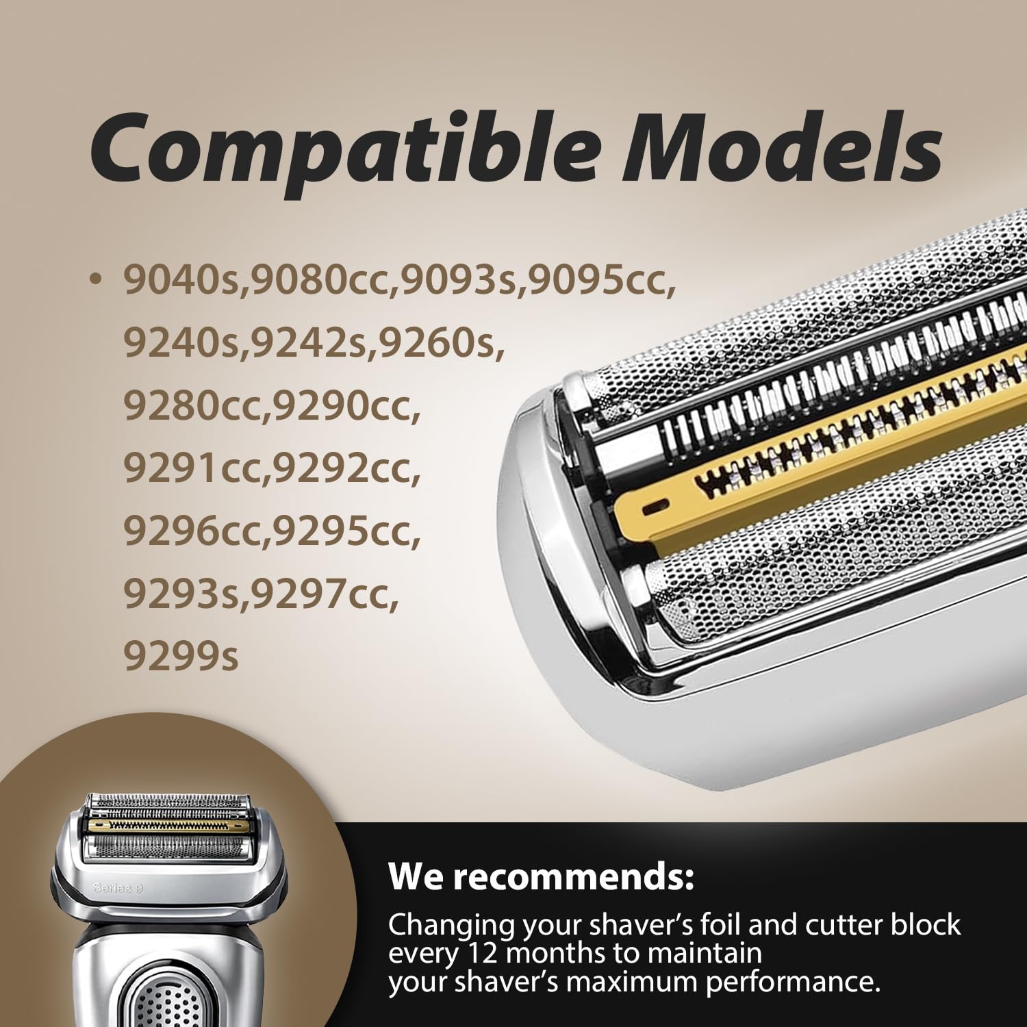 Yeni 92S Yedek Folyo Başlık, B - Men'S Grooming Shaver incelemesi ve fiyatı
